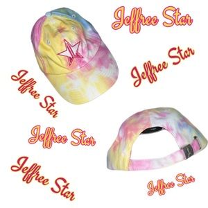 Jeffree Star Pastel Tie Dye Logo Dad Hat - Spring 2021 Special Edition